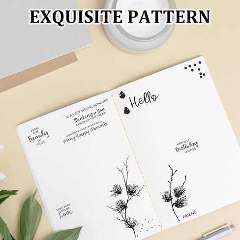 2025-2026 Newests Stamps, Branch Themed Stamp Set, Stamps for Card Making Suitable for Scrapbooking and Gift Design in Saudi Arabia