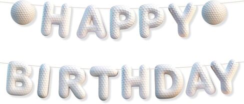 Sport Birthday Banner, 3D Sport Theme Happy Birthday Banner Decoration Funny Ball Themed Party Supplies Suitable for Kids Teenagers Adults (Baseball) in Saudi Arabia