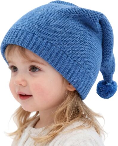 LLmoway Toddler Infant Winter Hat Warm Cotton Skull Cap Slouchy Beanie for Kids in Kuwait