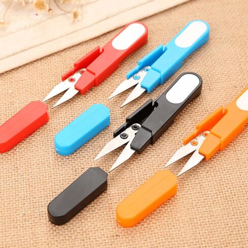 4.5 inch Sewing Scissors(pack of 4) Yarn Thread Cutter Small Snips Trimming Nipper - Great for Stitch, Mini DIY Supplies, Yarn shears in Saudi Arabia