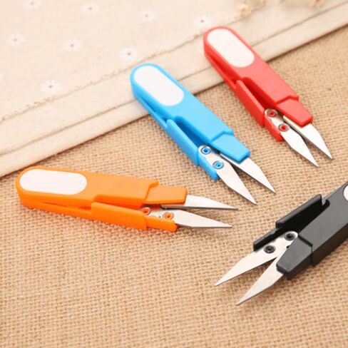 4.5 inch Sewing Scissors(pack of 4) Yarn Thread Cutter Small Snips Trimming Nipper - Great for Stitch, Mini DIY Supplies, Yarn shears in Saudi Arabia