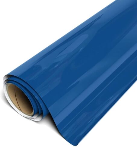 Siser EasyPSV Starling من Avery Dennison 12"x1yd (أزرق بحري) - فينيل لاصق دائم، آمن للاستخدام في غسالة الأطباق، للاستخدام الداخلي والخارجي - للاستخدام مع قواطع Siser وCricut وSilhouette in Saudi Arabia