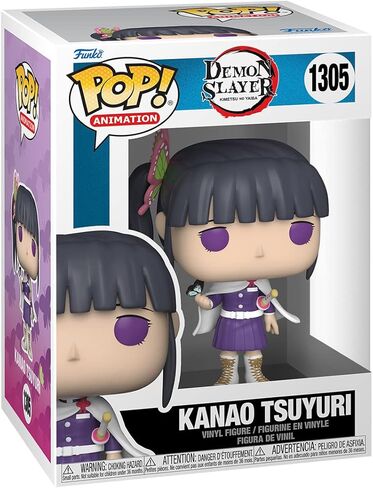 فانكو بوب! الرسوم المتحركة: Demon Slayer - Kanao Tsuyuri - شخصية فينيل قابلة للتجميع - فكرة هدية - بضائع رسمية - للأطفال والكبار - عشاق الرسوم المتحركة - شخصية نموذجية لهواة الجمع والعرض in Kuwait
