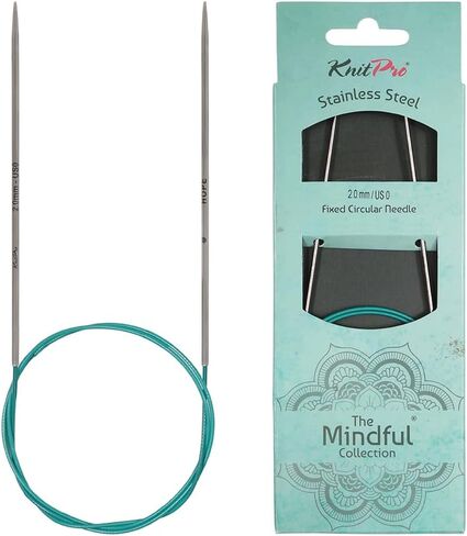 KnitPro The Mindful Collection Fixed Circular Needles 16" (40cm) | US Size 2.5 (3mm) in Saudi Arabia