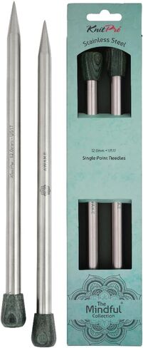 KnitPro The Mindful Collection Single Pointed Needle 10" (25cm) | US Size 9 (5.5mm) in Saudi Arabia