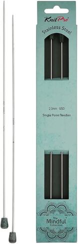 KnitPro The Mindful Collection Single Pointed Needle 10" (25cm) | US Size 9 (5.5mm) in Saudi Arabia