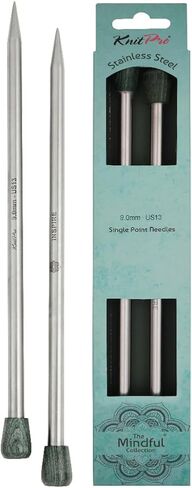 KnitPro The Mindful Collection Single Pointed Needle 10" (25cm) | US Size 9 (5.5mm) in Saudi Arabia
