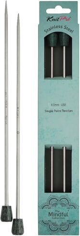 KnitPro The Mindful Collection Single Pointed Needle 10" (25cm) | US Size 9 (5.5mm) in Saudi Arabia