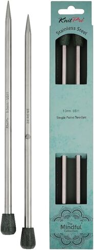 KnitPro The Mindful Collection Single Pointed Needle 10" (25cm) | US Size 9 (5.5mm) in Saudi Arabia