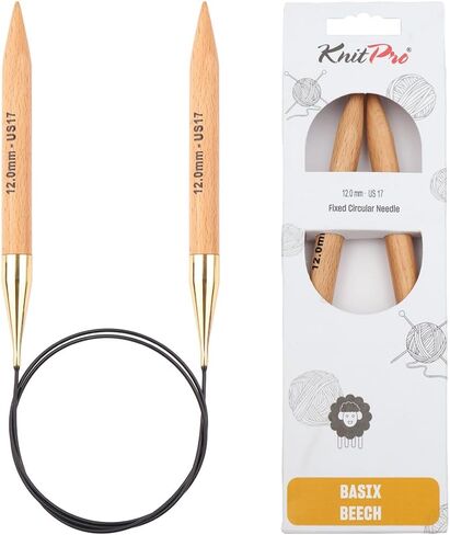 KnitPro Jumbo Fixed Circular Needles 60" (150cm) | US Size 50 (25mm) in Saudi Arabia
