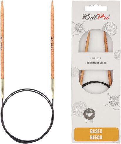 KnitPro Jumbo Fixed Circular Needles 60" (150cm) | US Size 50 (25mm) in Saudi Arabia