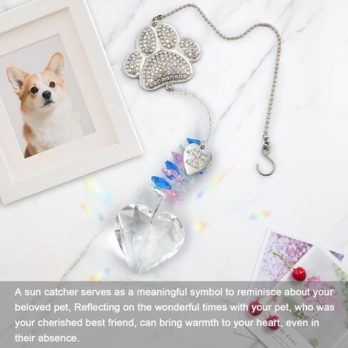 Dog Memorial Gifts for Loss of Dog, Pet Loss Sympathy, Cat Death Remembrance Gift for Pet Lovers, Cat Bereavement Ornament with Sympathy Card in Saudi Arabia