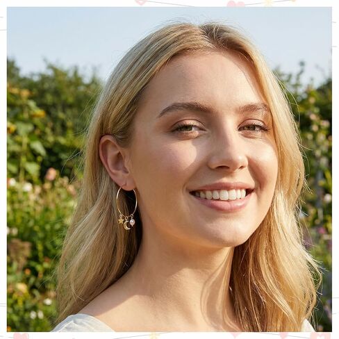 160 Pcs Earring Beading Hoops Gold/Silver Wine Glass Charm Rings Round Hoop Earrings Findings Pin Earrings Beading Hoop Open Earring Ring Accessories for Jewelry Making 20, 25, 30, 35mm in Saudi Arabia