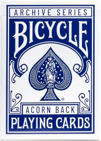 Bicycle Archive Series Acorn Back 1891 Playing Cards, Poker Size Standard Index in Saudi Arabia