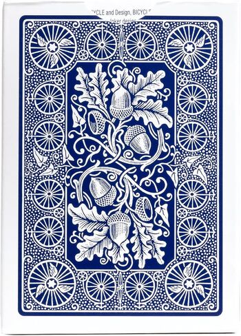 Bicycle Archive Series Acorn Back 1891 Playing Cards, Poker Size Standard Index in Saudi Arabia
