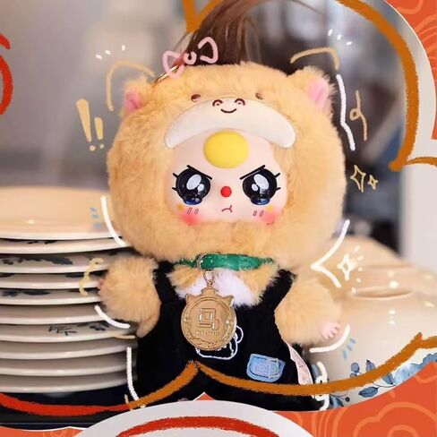Baby Three Twelve Zodiac Series Plush Stuffed Blind Box, Kawaii Mystery Plush Toys Collectible for Birthday Gift (1PC Series 2(V2)) in Saudi Arabia