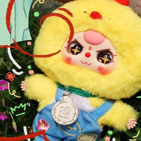 Baby Three Twelve Zodiac Series Plush Stuffed Blind Box, Kawaii Mystery Plush Toys Collectible for Birthday Gift (1PC Series 2(V2)) in Saudi Arabia