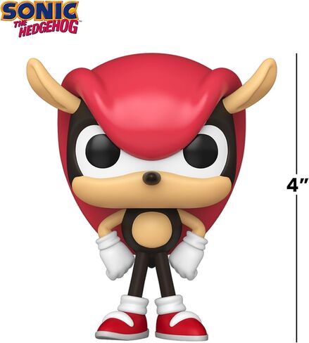 فانكو بوب! الألعاب: Sonic The Hedgehog - Mighty - مجسم من الفينيل قابل للتجميع - فكرة هدية - بضائع رسمية - ألعاب للأطفال والكبار - محبي ألعاب الفيديو - نموذج مجسم لهواة الجمع in Kuwait