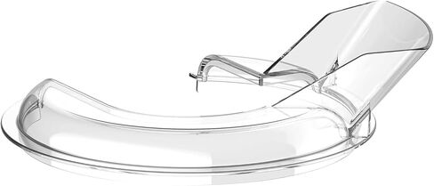 درع صب الخلاط برأس مائل من Grouarty - واقي رذاذ عالمي متوافق مع أوعية الفولاذ المقاوم للصدأ والزجاج والسيراميك 4.5 ~ 5QT، تصميم ملائم آمن in Kuwait