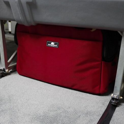 Sleepypod Atom - Airline Approved Pet Carrier and Crash-Tested Car Seat for Cats and Dogs up to 12 lbs. (Strawberry Red) in Saudi Arabia