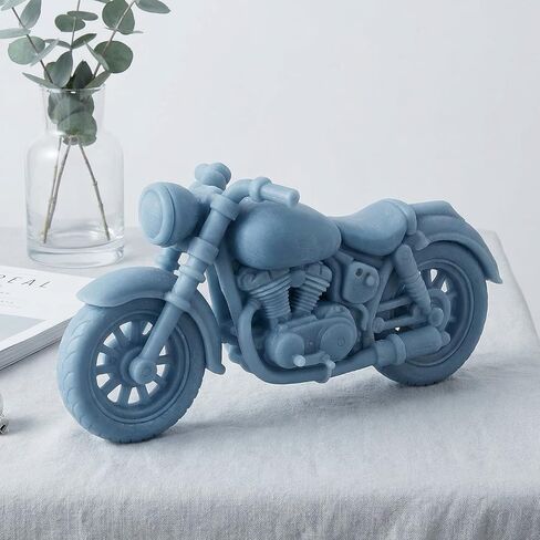 Motorcycle Candle Mold Motorcycle Silicone Candle Molds for Candles Making Resin Casting Aromatherapy Candles Handmade Wax Home Decor in Saudi Arabia