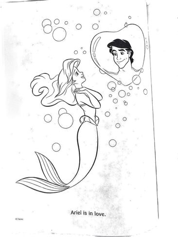Dreamtivity Disney The Little Mermaid Coloring & Activity Book – Spirit Bright, Ages 3+, Includes Cut-Out Doorhanger in Saudi Arabia
