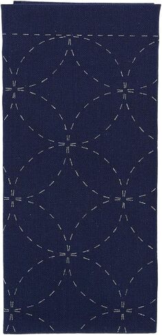 Olympus Sashiko Sampler Traditional Shippo Tsunagi, Blue in Saudi Arabia