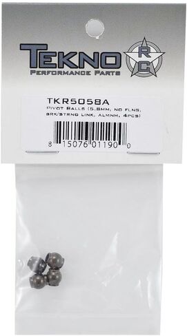Tekno RC LLC Pivot Balls 5.8mm 4pcs TKR5058A Electric Car/Truck Option Parts in Saudi Arabia