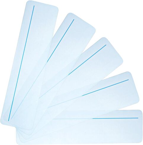 5Pcs Mahjong Line Reader, Mahjong Card Line Reader, Mah Jong Accessories for Ma Jiang Players (Blue) in Saudi Arabia