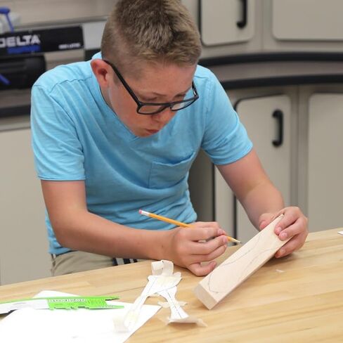 Pitsco Education Balsa CO2 Dragster KIT, Single, STEM Education, Grades 6-12, Complies with CTSO Competition Specifications in Saudi Arabia