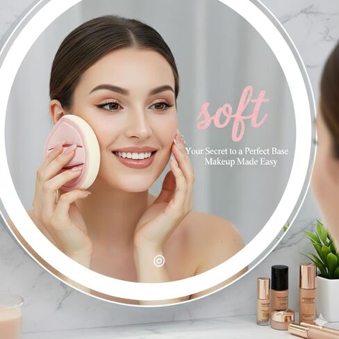 فرشاة كبيرة للبودرة المعدنية، فرشاة غبار للأظافر، فرشاة مكياج كريم الأساس، فرشاة بودرة وفرشاة أحمر الخدود للمكياج اليومي (ملون)... in Kuwait