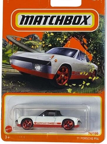 Matchbox '71 Por-sche 914 (White/Red) 74/100 in Saudi Arabia