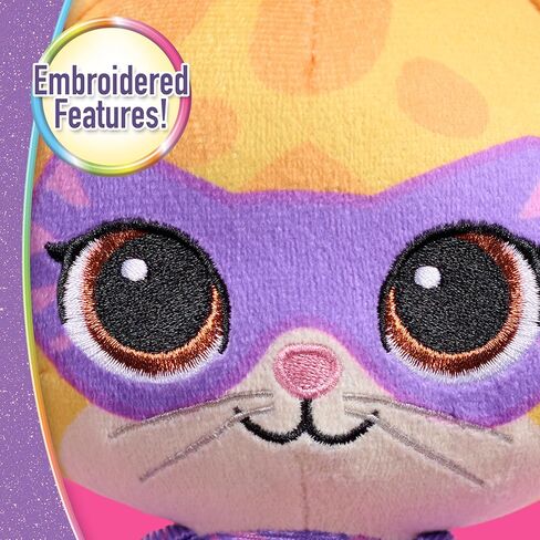 Disney Jr. SuperKitties Small 8-inch Plush Sparks Stuffed Animal, Su-Purr Wild Outfit, Kitten, Toy for Fans, Girls, Kids, Easter Basket Fillers, Gifts, Presents, Ages 2 and Up by Just Play in Saudi Arabia