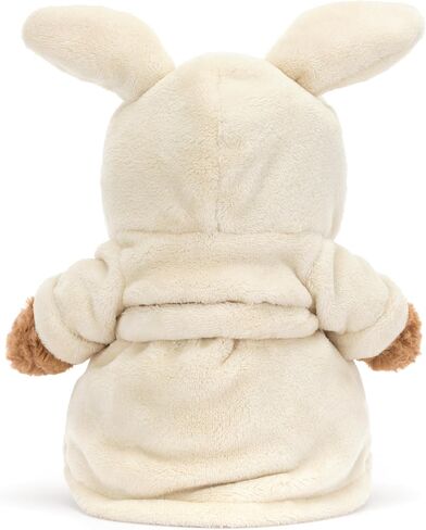 Jellycat Bartholomew Bear with Bathrobe Stuffed Animal, 10 inches - Teddy Bear Plush - Soft & Huggable - Classic Children's Gift in Saudi Arabia