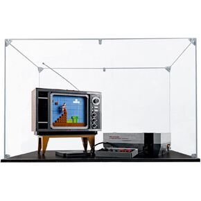 حافظة عرض أكريليك متوافقة مع Lego Mario Kart - Mario & Standard Kart #72037، حافظة عرض مقاومة للغبار (الحافظة فقط) (مجموعات Lego غير متضمنة) in Kuwait