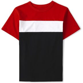 The Children's Place Boys' Short Sleeve Layering Tee 4-Pack in Saudi Arabia