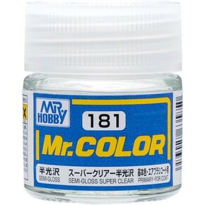 C181 Semi Gloss Super Clear 10ml, GSI Mr. Color in Saudi Arabia
