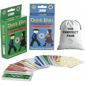 Original Dutch Blitz Card Game and Dutch Blitz Expansion Pack Bundle with Storage Bag in Saudi Arabia