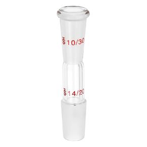 Patikil Borosilecate Glass Maning Adapter ، 1 PCS من 24/40 OUTER إلى 45/50 مفصل داخلي لتوصيلات التقطير المحول لتزويد المعدات باستخدام المعدات ، النمط 9 in Saudi Arabia