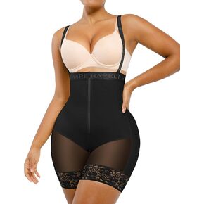 SHAPELLX Fajas Colombianas Shapewear for Women Tummy Control Plus Size Postpartum Body Shaper Butt Lifting Bodysuit in Saudi Arabia