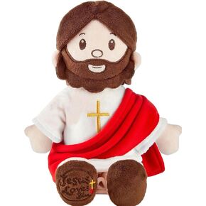 Jesus Plush Doll Jesus Plushie Stuffed Toy Christian Stuff Religious for Kids Christening Easter 13" (Blue) in Saudi Arabia