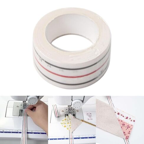 Diagonal Seam Tapes Sewing Basting Tape for Sewing Straight Diagonal Seams Instruction Tool Seamingly Accurate Seam Guide for Sewing Machines Sewing Bias Tape Makers Tapes and Adhesives in Saudi Arabia