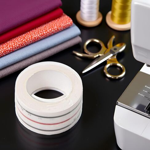 Diagonal Seam Tapes Sewing Basting Tape for Sewing Straight Diagonal Seams Instruction Tool Seamingly Accurate Seam Guide for Sewing Machines Sewing Bias Tape Makers Tapes and Adhesives in Saudi Arabia