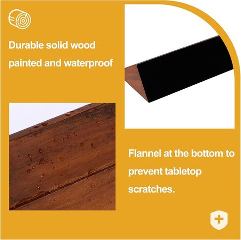 لعبة رومي كيوب 4 لاعبين - لعبة رومي فاخرة كبيرة مع 106 بلاط و4 رفوف بلاط متينة، لعبة لوحية كلاسيكية للبالغين والعائلة in Kuwait