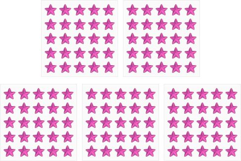 PATIKIL Star Gem Stickers 10mm, 5 Sheet Self Adhesive Acrylic Star Rhinestones Jewel Sticker Crystal Embellishment Sheet for Crafting Nail Decor Makeup DIY, Dark Blue in Saudi Arabia