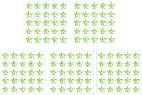 PATIKIL Star Gem Stickers 10mm, 5 Sheet Self Adhesive Acrylic Star Rhinestones Jewel Sticker Crystal Embellishment Sheet for Crafting Nail Decor Makeup DIY, Dark Blue in Saudi Arabia