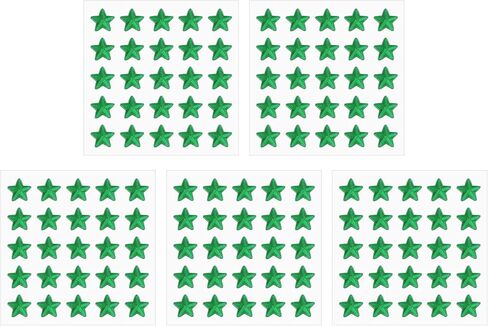 PATIKIL Star Gem Stickers 10mm, 5 Sheet Self Adhesive Acrylic Star Rhinestones Jewel Sticker Crystal Embellishment Sheet for Crafting Nail Decor Makeup DIY, Dark Blue in Saudi Arabia