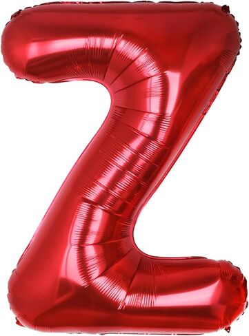 AULE 40 Inch Big Red 6 Balloon Number Large Foil Helium Number Balloons 0-9 Jumbo Giant Happy 6th Birthday Party Decorations for Boy or Girl Huge Mylar Anniversary Party Supplies in Kuwait