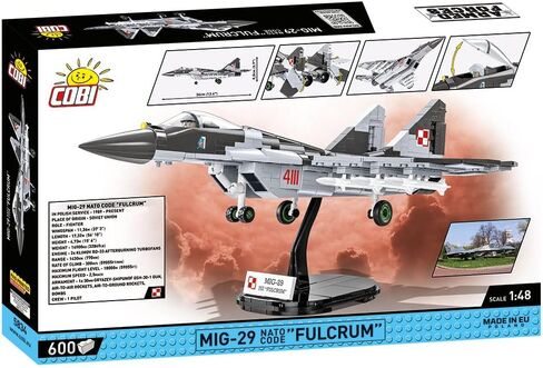 COBI Armed Forces MIG-29 NATO Code Fulcrum Plane in Saudi Arabia