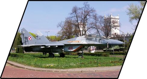 COBI Armed Forces MIG-29 NATO Code Fulcrum Plane in Saudi Arabia